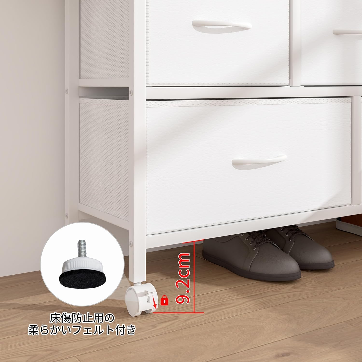 Amazon｜ハンガーラック 幅 100× 奥行 30× 高さ 151.2cm ベージュ